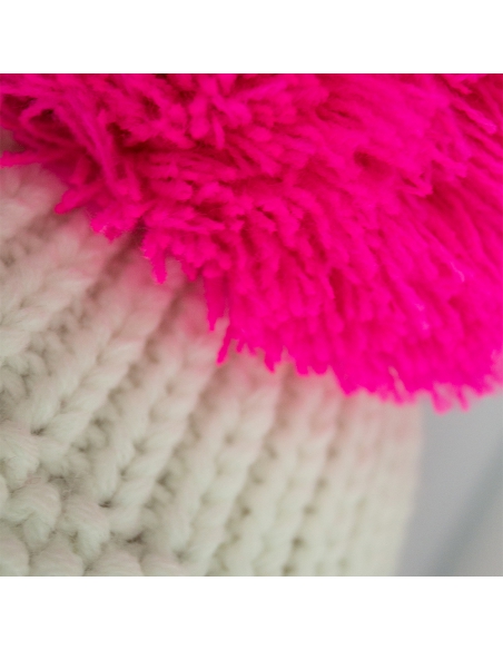 Czapka z pomponem Reusch Enzo Green Gecko/Atomic Blue