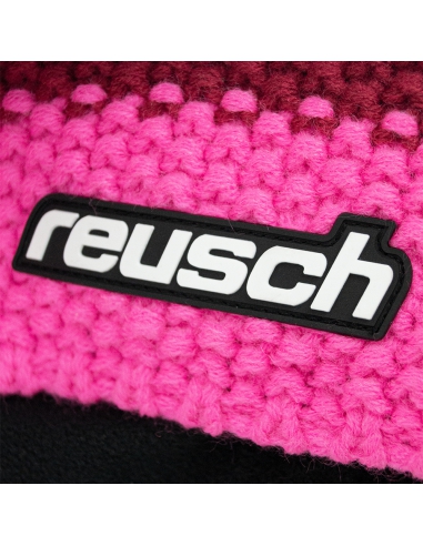 Czapka z pomponem Reusch Enzo Green Gecko/Atomic Blue