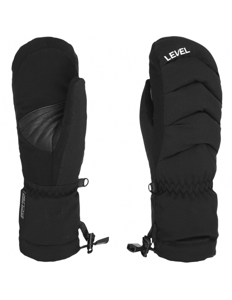 Rękawice narciarskie Level Rainbow JR Mitten (jednopalczaste) Black