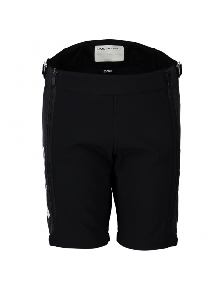 Szorty spodenki narciarskie na gumę POC Race Shorts Jr Uranium Black