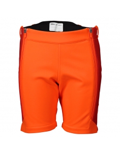 Szorty spodenki narciarskie na gumę POC Race Shorts Jr Fluorescent Orange