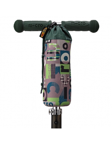 Pokrowiec Micro na butelkę bidon Word Green...