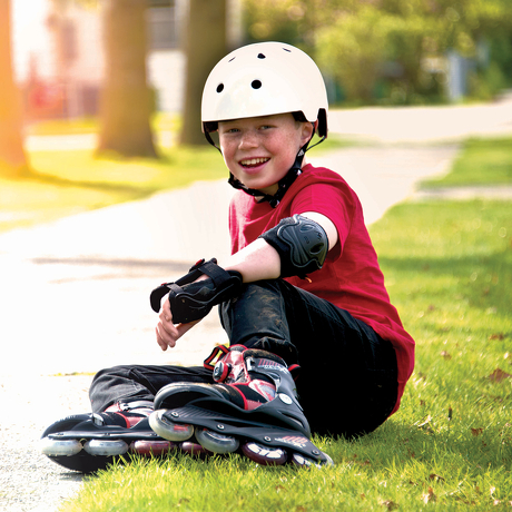 Kask K2 Jr Varsity White/Purple Mat