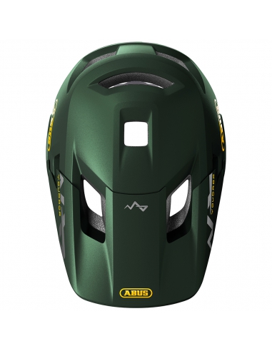 Kask rowerowy full face Abus YouDrop FF Moss Green (odpinana garda)
