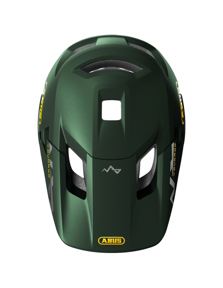 Kask rowerowy full face Abus YouDrop FF Moss Green (odpinana garda)