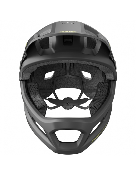 Kask rowerowy full face Abus YouDrop FF Velvet Black (odpinana garda)