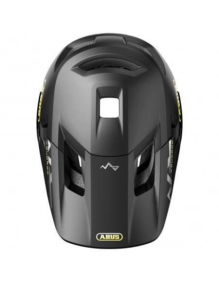 Kask rowerowy full face Abus YouDrop FF Velvet Black (odpinana garda)