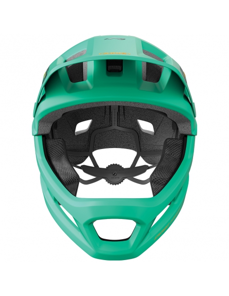 Kask rowerowy full face Abus YouDrop FF Sage Green (odpinana garda)