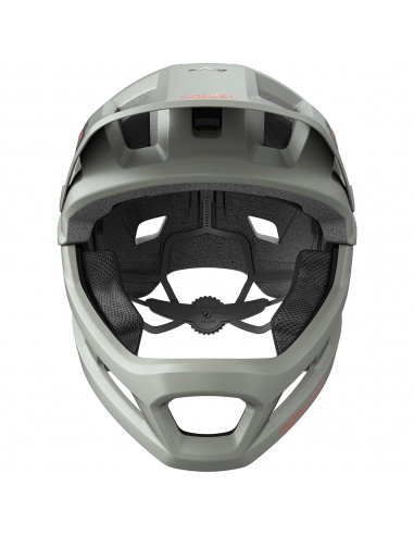 Kask rowerowy full face Abus YouDrop FF Chalk Grey (odpinana garda)