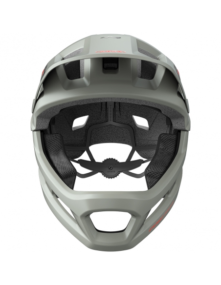 Kask rowerowy full face Abus YouDrop FF Chalk Grey (odpinana garda)