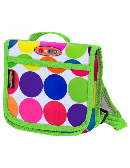 Plecaczek Micro na hulajnogę Neonowe Kropy Neon Dots (zapinany na hulajnogę) Plecaczek Micro na hulajnogę Neonowe Kropy Neon Dots (zapinany na hulajnogę)