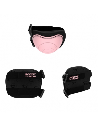 Ochraniacze dziecięce (na kolana i łokcie) Scoot&Ride Rose