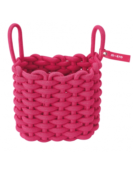 Koszyk na kierownicę hulajnogi lub rowerka Micro Soft Basket Rosa