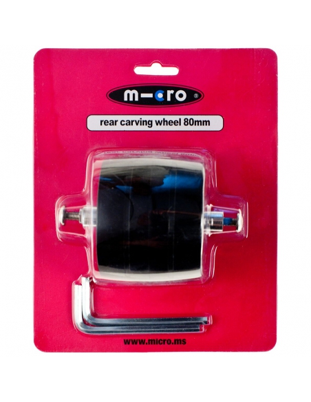 Koło kółko Micro 80mm szerokie, tylne (do Micro Monster Bullet)