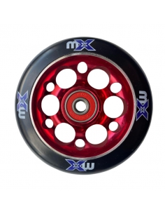 Koło kółko Micro Metal Core Wheel 100mm Black/Red (do...