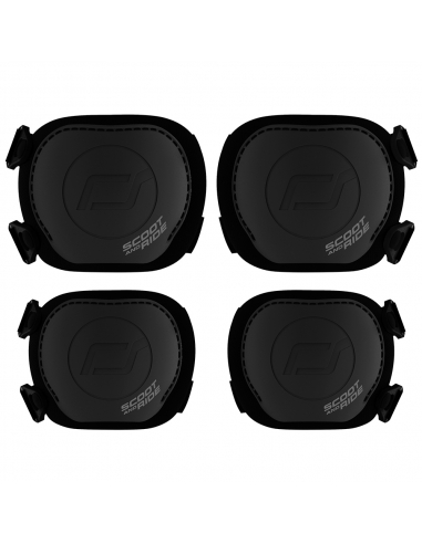 Ochraniacze dziecięce (na kolana i łokcie) Scoot&Ride Black