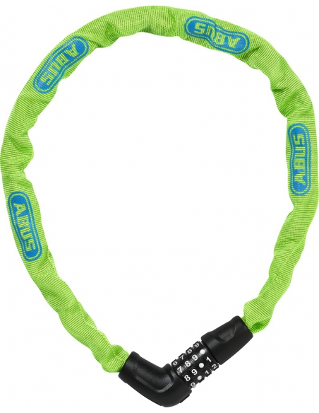 Zapięcie rowerowe ABUS Steel-O-Chain 5805C/75 Lime