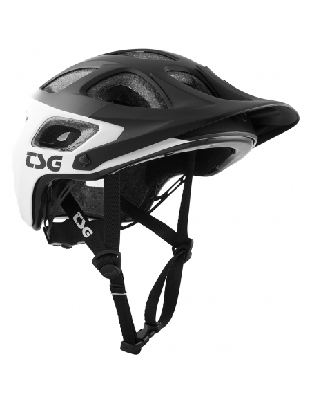 Kask rowerowy TSG Seek Graphic Design Block White-Black