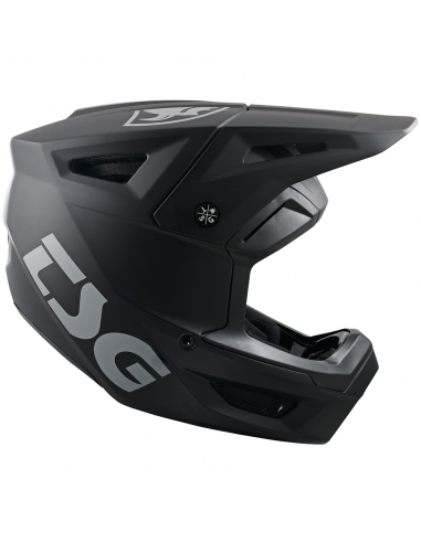 Kask rowerowy full face TSG Sentinel Solid Color Satin Black