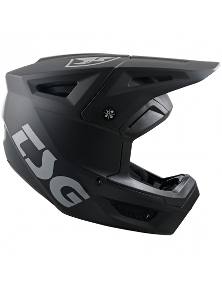 Kask rowerowy full face TSG Sentinel Solid Color Satin Black