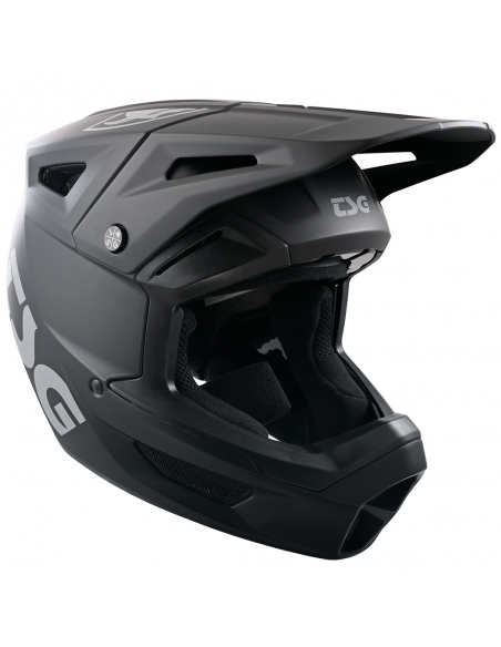 Kask rowerowy full face TSG Sentinel Solid Color Satin Black