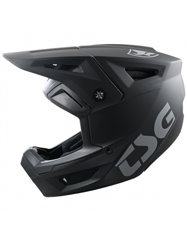 Kask rowerowy full face TSG Sentinel Solid Color Satin Black