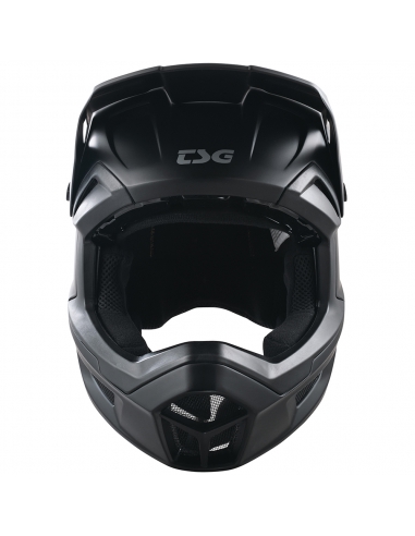 Kask rowerowy full face TSG Sentinel Solid Color Satin Black