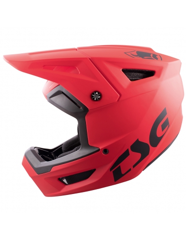 Kask rowerowy full face TSG Sentinel Solid Color Satin Red