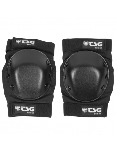 Ochraniacze (na kolana, łokcie, nadgarstki) TSG Basic Set Black