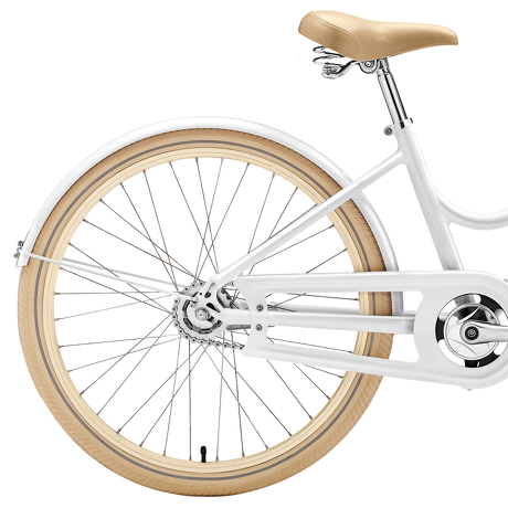 Rower Creme  Mini Molly 24″ White