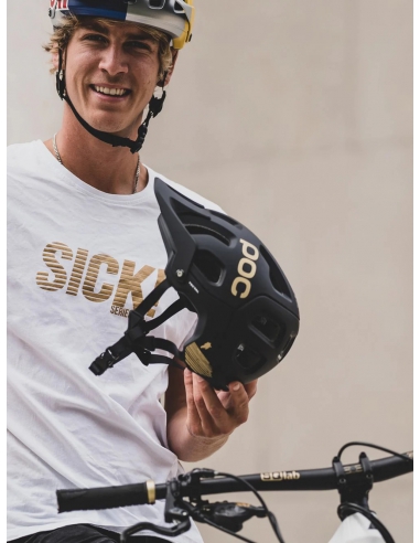 Kask rowerowy POC Tectal Fabio Ed. Uranium Black Matt/Gold