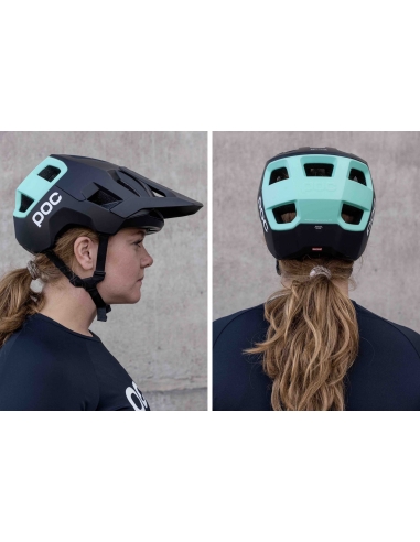 Kask rowerowy POC Kortal Race MIPS Fluorescent Orange AVIP/Uranium Black Matt