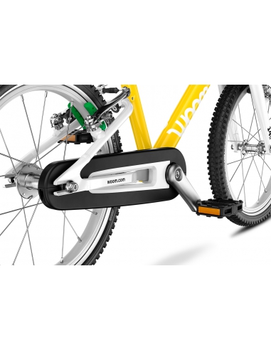 Rower dziecięcy woom 2 GO vibrant yellow (14") żółty