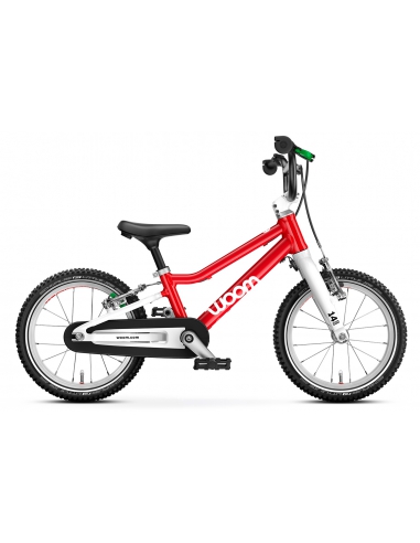 Rower dziecięcy woom 2 GO woom red (14") czerwony