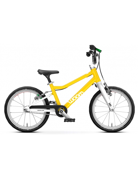Rower dziecięcy woom 3 GO vibrant yellow (16") żółty