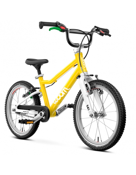 Rower dziecięcy woom 3 GO AUTOMAGIC vibrant yellow (16") żółty (z automatyczną przerzutką)