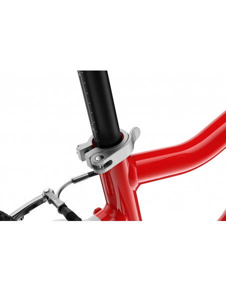 Rower dziecięcy woom 3 GO AUTOMAGIC woom red (16") czerwony (z automatyczną przerzutką)