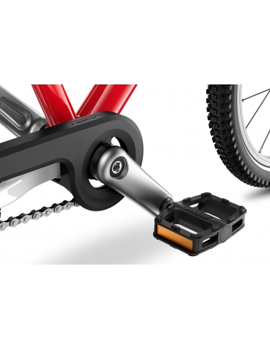 Rower dziecięcy woom 3 GO AUTOMAGIC woom red (16") czerwony (z automatyczną przerzutką)