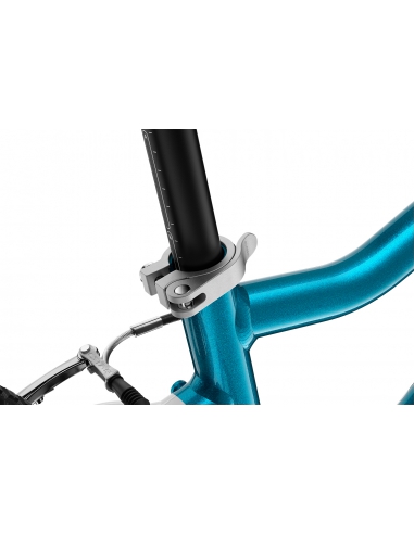 Rower dziecięcy woom 3 GO AUTOMAGIC metallic blue (16") niebeski (z automatyczną przerzutką)