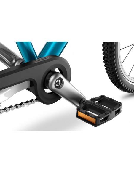 Rower dziecięcy woom 3 GO AUTOMAGIC metallic blue (16") niebeski (z automatyczną przerzutką)