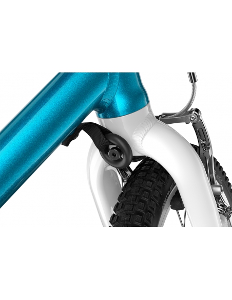 Rower dziecięcy woom 3 GO AUTOMAGIC metallic blue (16") niebeski (z automatyczną przerzutką)