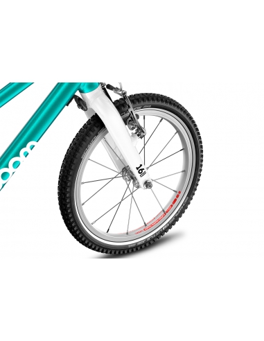 Rower dziecięcy woom 3 GO AUTOMAGIC metallic turquoise (16") turkusowy (z automatyczną przerzutką)