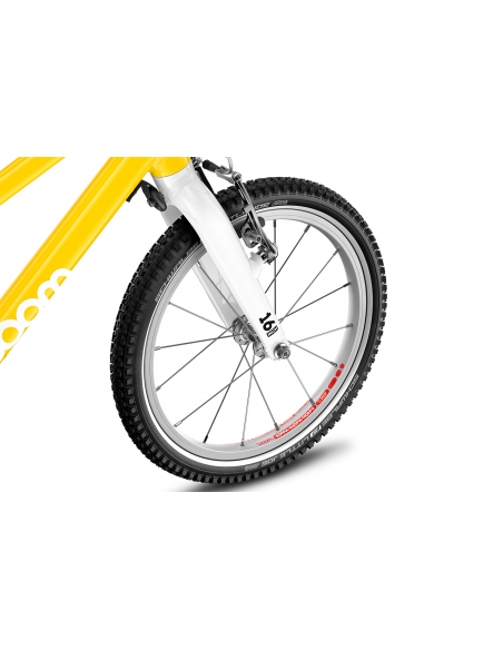 Rower dziecięcy woom 3 GO AUTOMAGIC vibrant yellow (16") żółty (z automatyczną przerzutką)