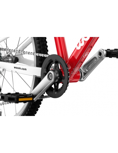 Rower dziecięcy woom 4 GO woom red (20") czerwony