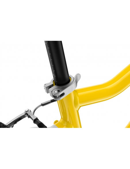 Rower dziecięcy woom 4 GO vibrant yellow (20") żółty