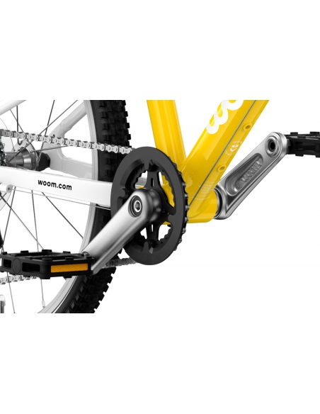 Rower dziecięcy woom 4 GO vibrant yellow (20") żółty