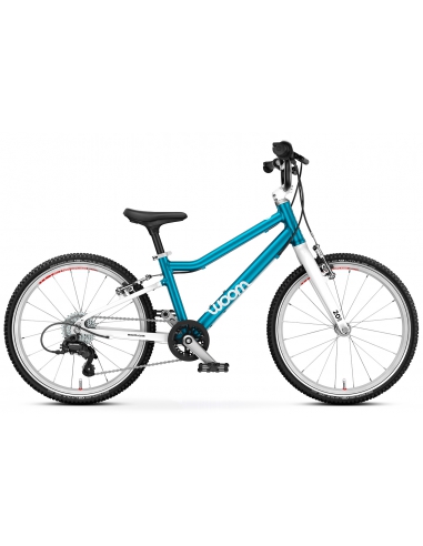 Rower dziecięcy woom 4 GO metallic blue (20") niebieski