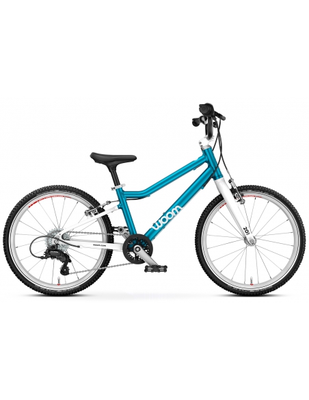 Rower dziecięcy woom 4 GO metallic blue (20") niebieski