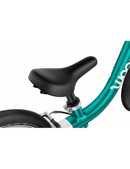 Rowerek biegowy woom 1 GO metallic turquoise (12") turkusowy