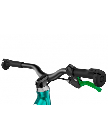 Rowerek biegowy woom 1 GO metallic turquoise (12") turkusowy